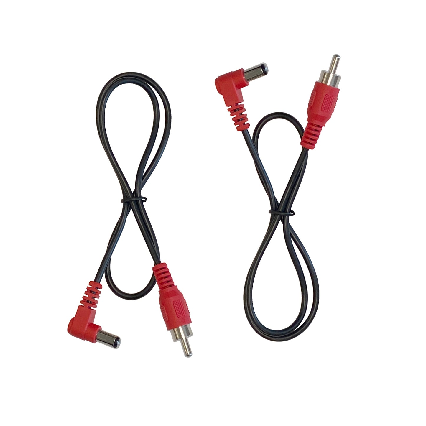 (2) Effects Pedal 2.1mm Positive Center DC Power Cables for CIOKS Power Supply