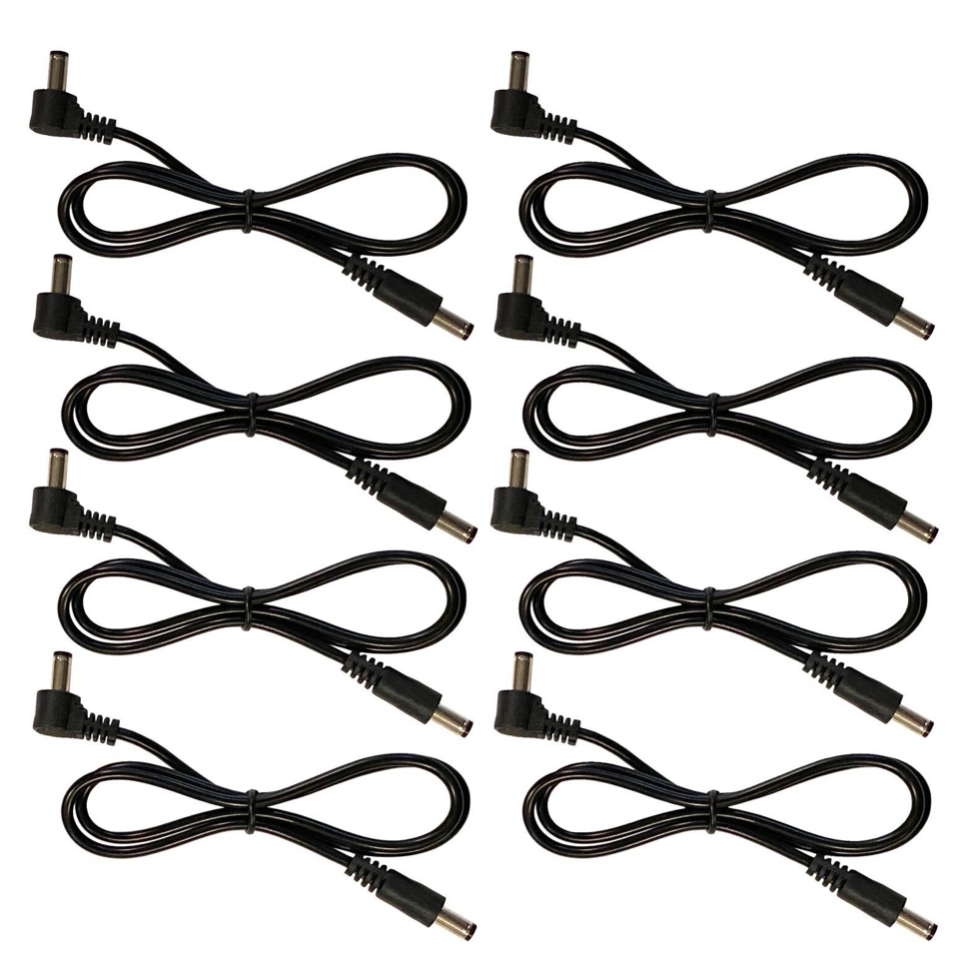 (8) Pack of Effect Pedal Power Cables for MXR DC Brick & ISO Brick Power Supply