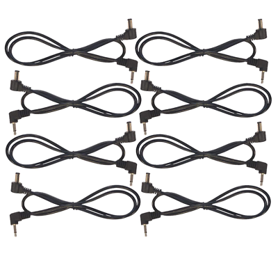 (8) Pack Effects Pedal Power Cables for use with SKB Footnote Pedalboard