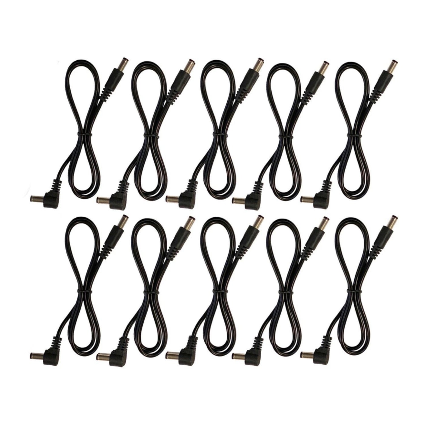 (10) Pack of Effect Pedal Power Cables T-Rex Fuel Tank Classic Power Supply